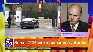 CCR cere renumărarea voturilor la primul tur prezidențial susțin surse Digi24 [upl. by Lemire]