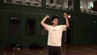 Badminton Forearm Pronation Technique [upl. by Rann965]