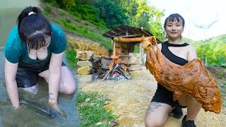 Fullvideo Living with my Sister FREE FOOTSTEPS  Cuisine and Life in a Remote Mountain [upl. by Ardnak783]