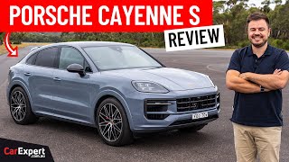 2024 Porsche Cayenne review inc 0100 amp braking The SUV saved by a V8 [upl. by Mcconaghy714]