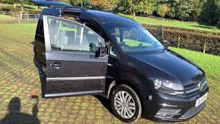 VOLKSWAGEN CADDY LIFE Wheelchair Accessible Vehicle 14 TSI 201818 [upl. by Marnie]