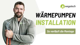 Wärmepumpe installieren – so verläuft die Montage des modernen Heizsystems [upl. by Annodam237]