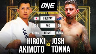 KYOKUSHIN KARATE Meets Kickboxing 🥋🥊 Hiroki Akimoto vs Josh Tonna [upl. by Nytsirc212]