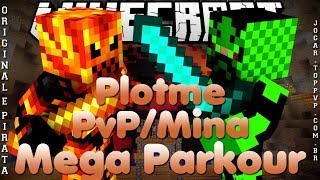 Divulgação de Server Minecraft 178179 Mega Parkour PvPMina e Plotme  Ep26 [upl. by Hike]