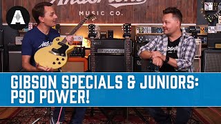 Gibson Specials vs Juniors  P90powered beauties [upl. by Yardley]