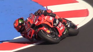 MotoGP Misano 2024 Sights and Sounds from Day 1 Pure Action Loud Exhaust and More [upl. by Melton136]