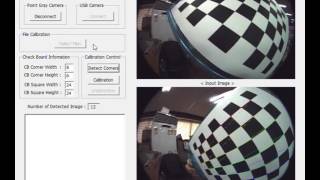 Fisheye and Omnidirectional Camera Calibration [upl. by Block]