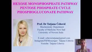 Hexose monophosphate pathway [upl. by Reinertson]