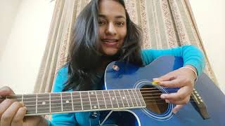 Yaaron Dosti Badi Hi Haseen Hai  kk  Acoustic Guitar version  female version [upl. by Cuthburt]