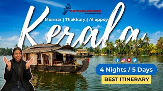 Kerala package itinerary for 4 nights 5 days  Kerala tour Package  Kerala Trip for 5 days [upl. by Nuahsor885]