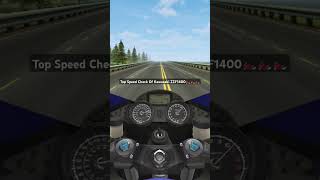 Traffic Rider 2 Top Speed Test Check Of Kawasaki ZZF1400 Kawasaki [upl. by Eglantine]