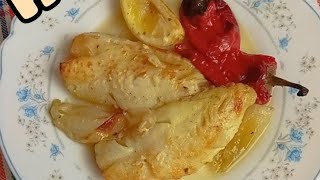 👏😋RECETA FÁCIL  RÁPIDA Y SABROSA GALLINETA AL HORNO 🐟😋 [upl. by Eikcor]