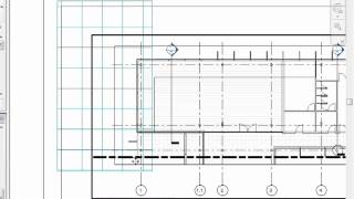 Revit MEP 2012 Tutorial  Documentation Guide Grids [upl. by Enimrej]