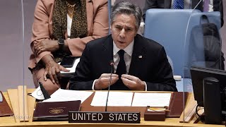 Secretary Blinkens Remarks at the UN Security Council [upl. by Selrahcnhoj]