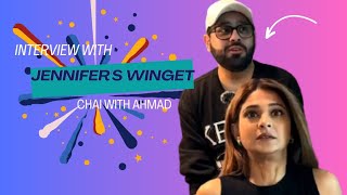 What’s ur fav project of Jennifer winget  interview with chai with Ahmad [upl. by Acinom42]