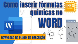 Como desenhar e inserir fórmulas químicas no Word [upl. by Nangem193]