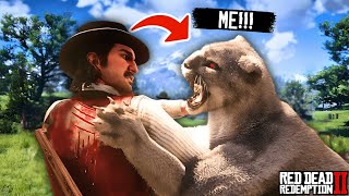 Playing As Animals In RDR 2 is Actually HILARIOUS [upl. by Haughay251]