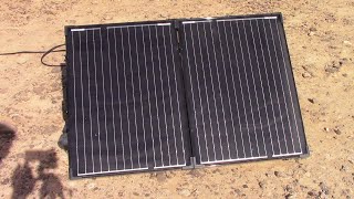 Renogy 100 Watt Solar Panel Review and Set Up [upl. by Noslen]