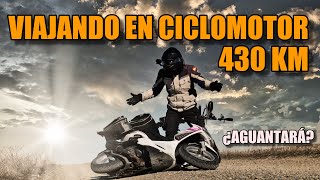 🔴‼️VIAJE en CICLOMOTOR ‼️430 KM ‼️ YAMAHA JOG 50cc [upl. by Ardnoek]