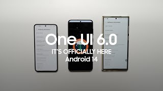 One UI 60 is OFFICIALLY Here  Android 14 is READY [upl. by Emyle173]