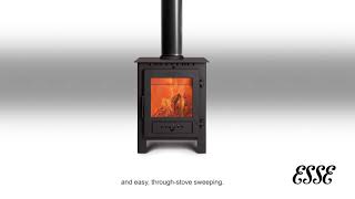 The ESSE One cleanburning woodfired stove [upl. by Elleral247]