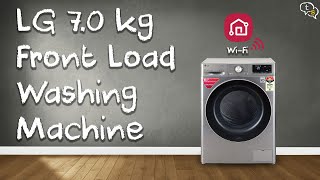 LG 7 kg 5 Star Fully Automatic Front Load Washing Machine  FHV1207BWP [upl. by Rockwood]