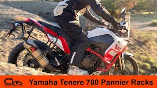 Yamaha Tenere 700 Pannier Racks Installation by Outback Motortek [upl. by Leacim]