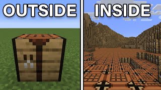 What happens inside Minecraft blocks  Evbo [upl. by Pritchard298]