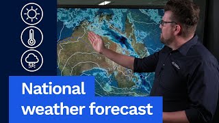 National Weather Forecast 28 November 2024 Rain and thunderstorms for Australias north and east [upl. by Ecnarf]