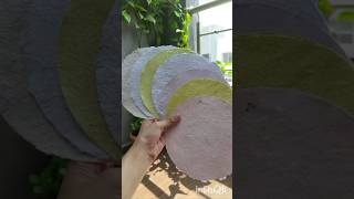 Recycle Paper At Home  handmade paper  How to make habdmade paper without frame  Recycle paper [upl. by Iris893]