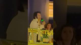 Elvis Impersonator Sings in a Las Vegas Bar [upl. by Ayetal]