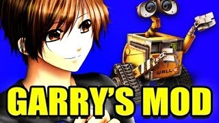 Gmod WALLE Disney Pixar Mod Garrys Mod [upl. by Annovoj]