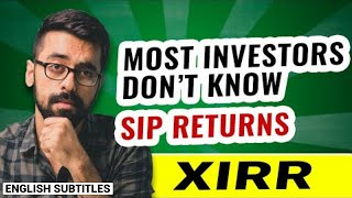 IRR Best way to calculate SIP returns  IRR vs XIRR vs CAGR  MoneyMinded Mandeep  LLA [upl. by Selinski]