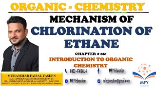 Chlorination of Ethane  Mechanism  UrduHindi [upl. by Annoyek]