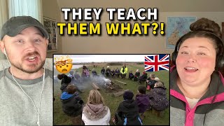 Americans React WILDEST Primary School in Britain  This is amazing [upl. by Cypro]