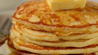 COMO FAZER PANQUECAS AMERICANAS DOCE quotPANCAKESquot [upl. by Madalena]