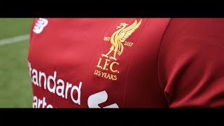 New Balance Liverpool 1718 Home Shirt at Anfield [upl. by Ycnalc167]