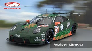 ckmodelcarsvideo Porsche 911 RSR19 93 24h LeMans 2022 Proton Competition 118 Ixo [upl. by Notyal]