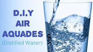 DIY Membuat Air Aquades di Rumah Alat Sederhana Distilled Water Destilasi  Air Suling [upl. by Zennas]