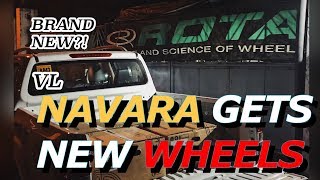 BUYING WHEELS FOR THE 2019 VL NAVARA ROTA FACTORY [upl. by Htial]