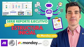 Como crear un sistema de reporte ejecutivo en mondaycom 15 [upl. by Atsira]