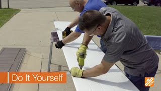 How to Install a Clopay Garage Door from The Home Depot [upl. by Bethena]