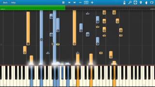 Garth Brooks  The Dance  Piano Tutorial  Synthesia Cover [upl. by Danas416]