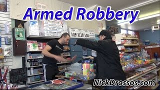 Armed Robbery Scenario in Convenience Store [upl. by Aniled]