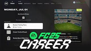 FC 25 CAREER MODE GAMEPLAY  Full Breakdown [upl. by Dunson]