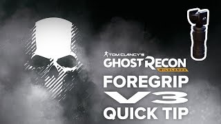 Foregrip V3 location and info  Ghost Recon Wildlands quick tip [upl. by Ahsel300]