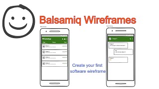 Balsamiq Wireframe Tutorial  WhatsApp wireframe  2020 [upl. by Arivle]