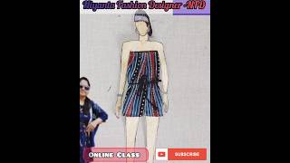 Online Fashion Design Diploma Course with Certificate  Learn Apparel Sketches in Class  229 [upl. by Aienahs]