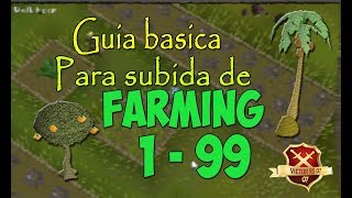 OSRS  Guia Basica para Subir Farming de 1 99 de 3 formas diferentes  VictorRs07 [upl. by Aihn]