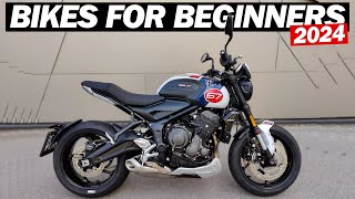 Top 7 Motorcycles Perfect For Beginner Riders In 2024 [upl. by Bose]